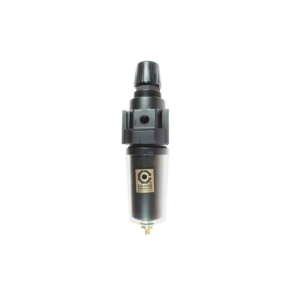 Coilhose Pneumatics 27FC4-DGS FRL Combination Unit 1/2 NPT, Standard, 1 Pc Filter/Regulator with Pressure Gauge