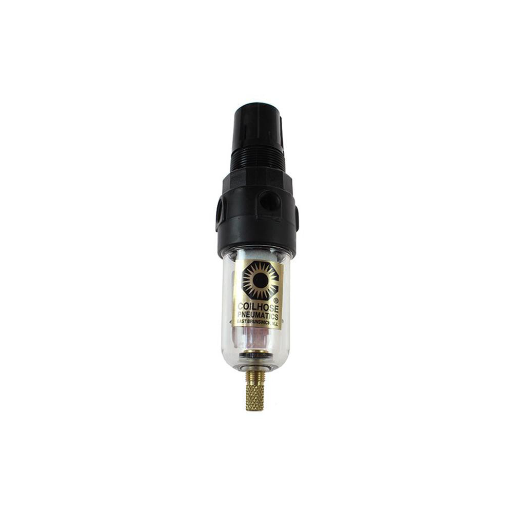 Coilhose Pneumatics MFC2 FRL Combination Unit 1/4 NPT, Miniature, 1 Pc Filter/Regulator