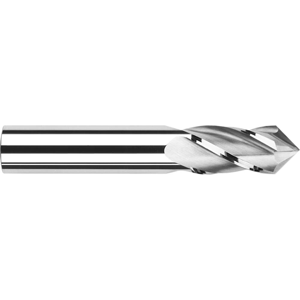 Harvey Tool 824016 Drill Mill 1/4" Dia, 1-1/4" LOC, 4 Flutes, 90 ° Point, Solid Carbide