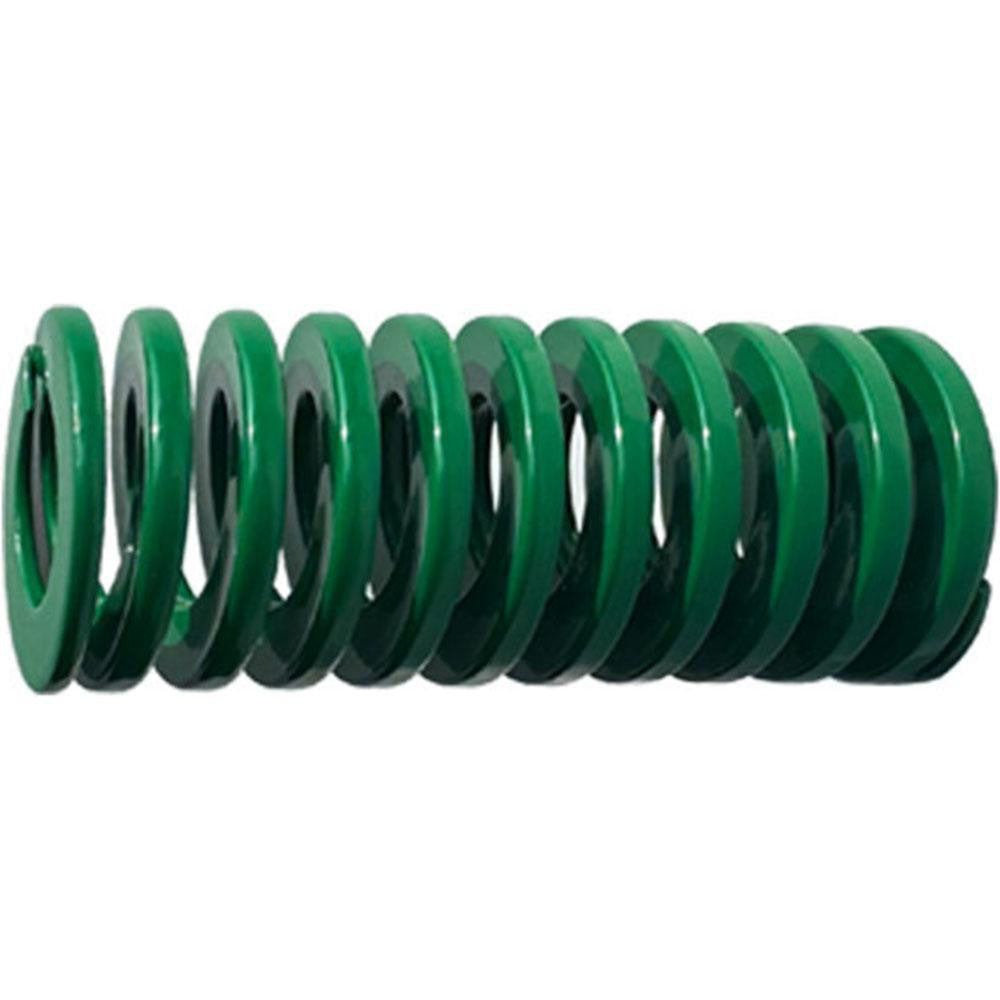 Gibraltar DCIL25-76 Die Spring 1" Hole Dia, 1/2" Rod Dia, 3" Free Length, Green