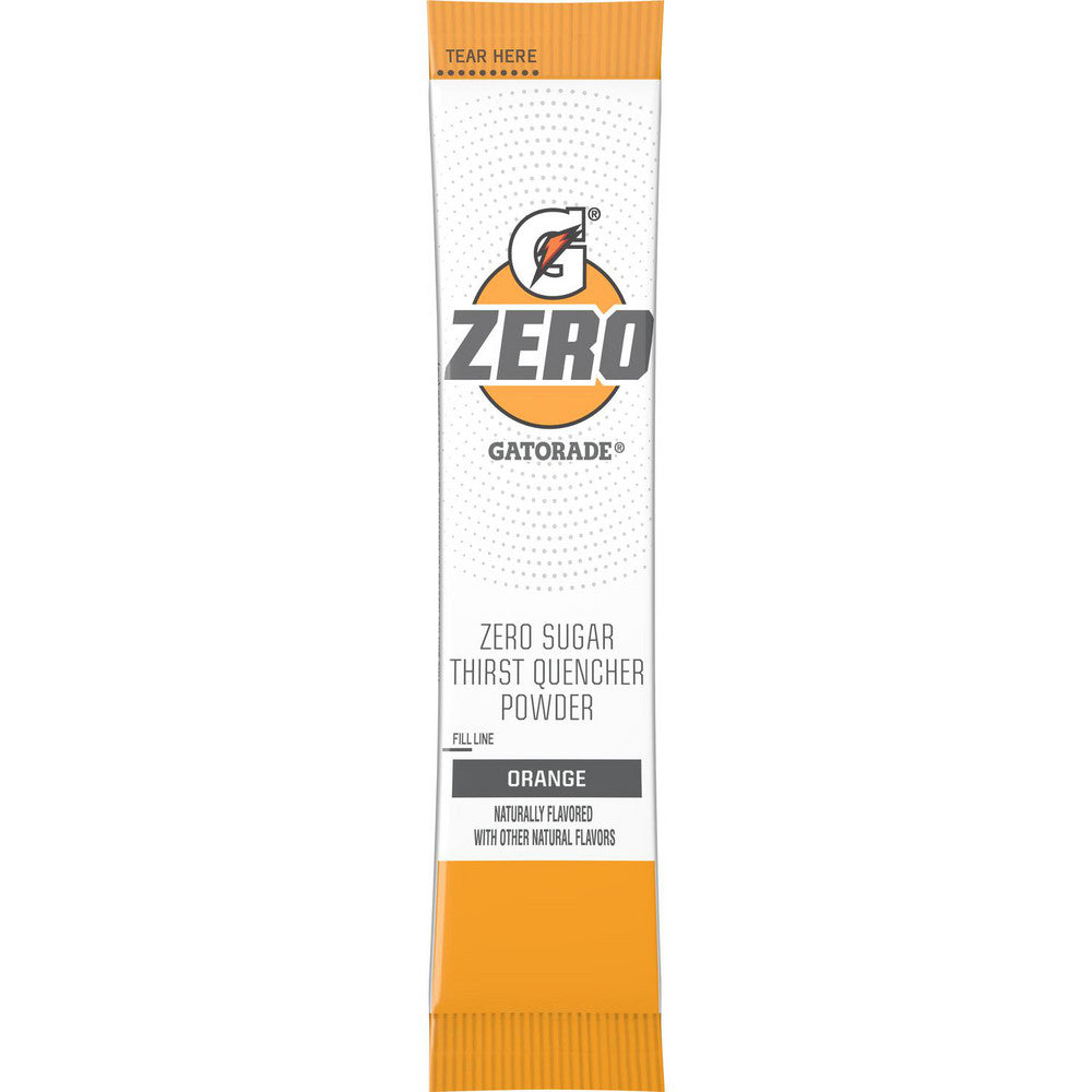 Gatorade 04490 Gatorade Activity Drink 0.10 Packet, Orange, Powder, Yields 16.90 oz