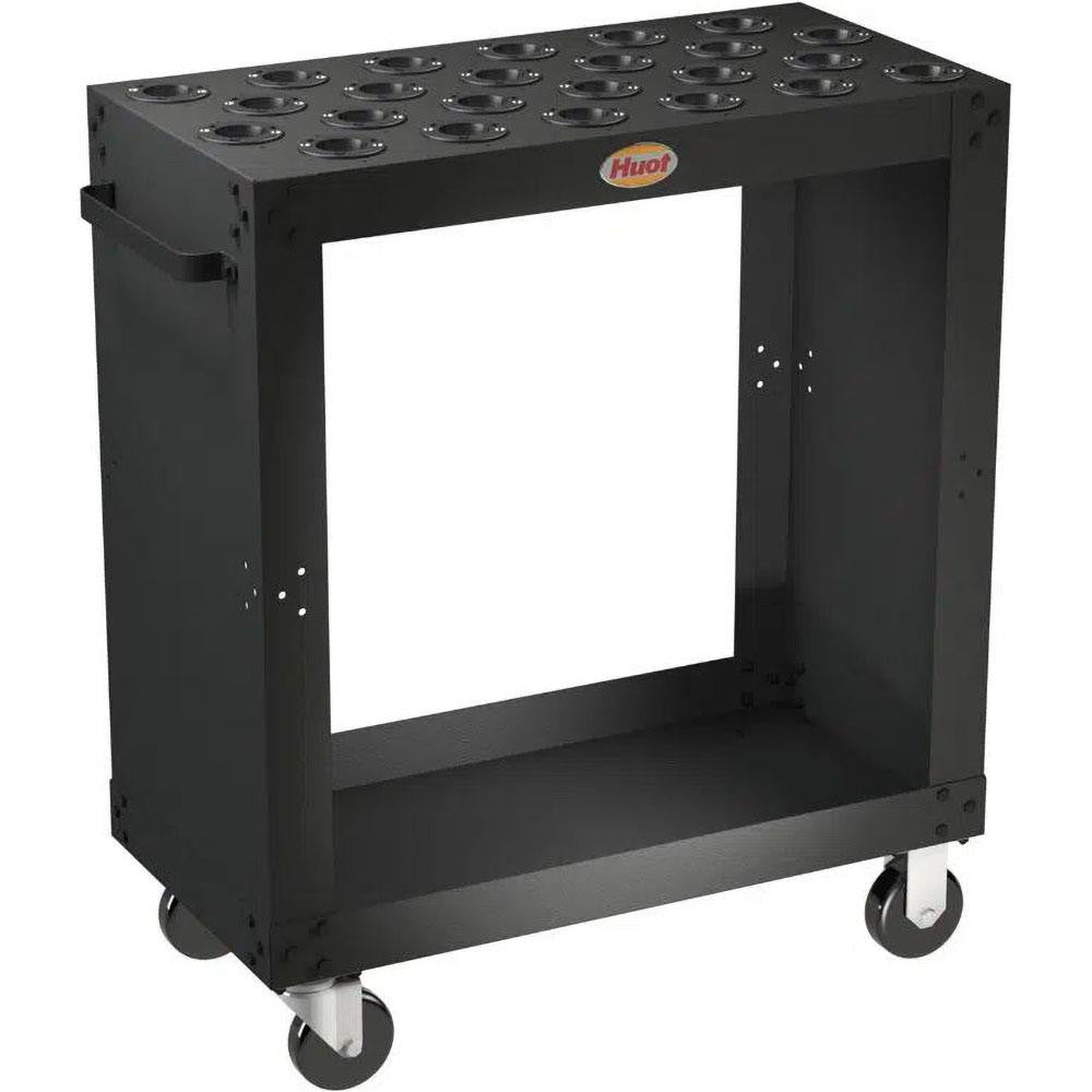 Huot 33940 24 Tool Capacity, 40 Taper Size SpeedyScoot CNC Tool Cart