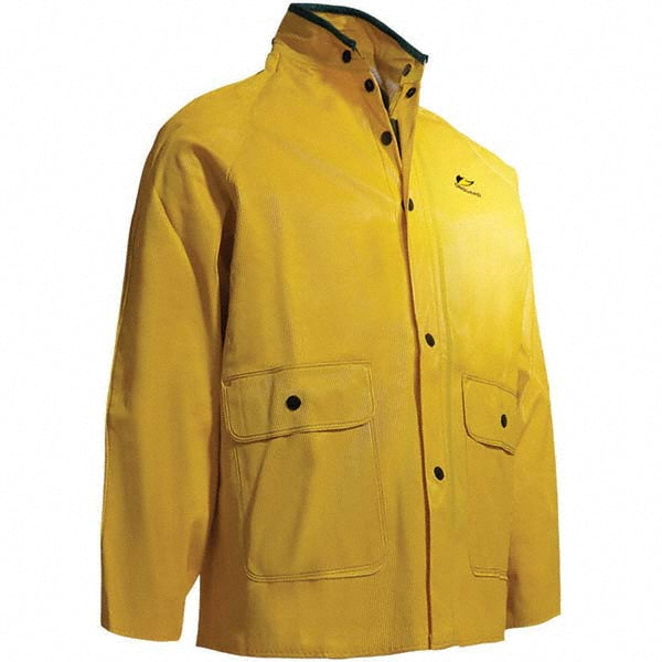 OnGuard 76032.L Rain Jacket Size Large, Yellow, PVC