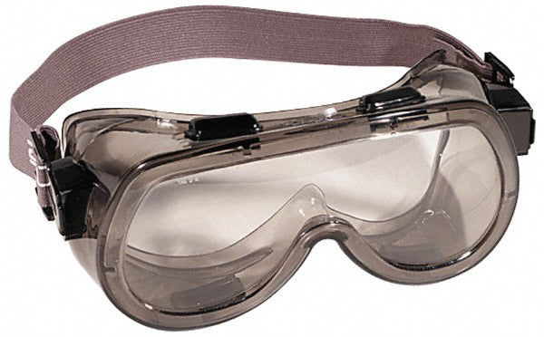 MCR Safety 2410 Safety Goggles Anti-Fog & Scratch-Resistant, Clear Polycarbonate Lenses