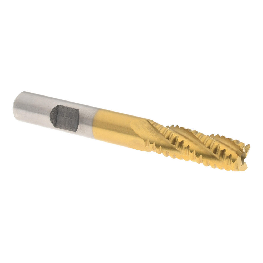Value Collection 723-6726 Roughing End Mill 3/8" Dia, 4 Flute, Single End, Cobalt