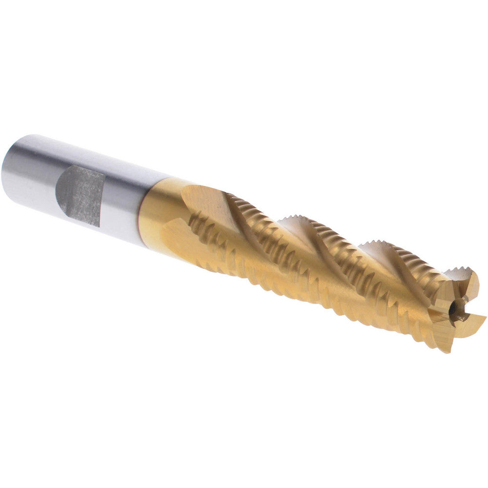 Value Collection 723-6736 Roughing End Mill 1/2" Dia, 4 Flute, Single End, Cobalt