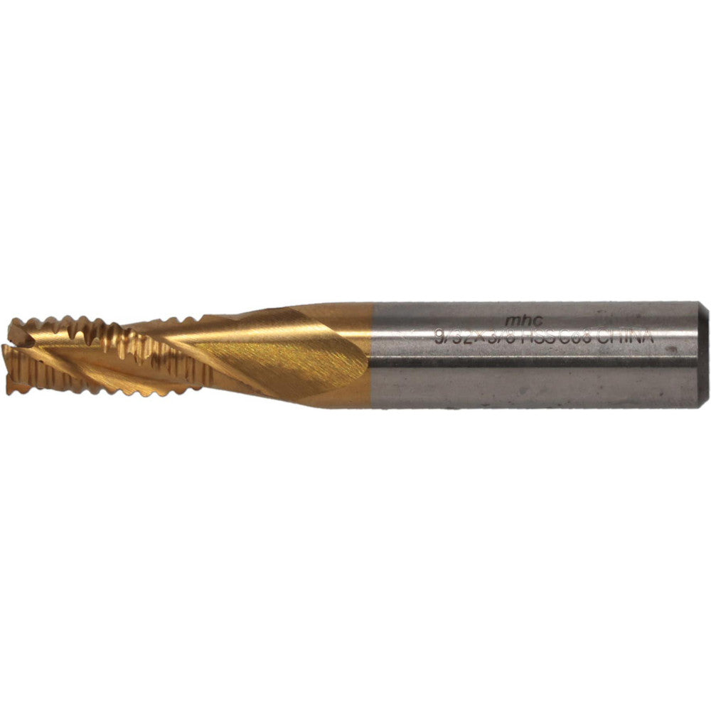 Value Collection 723-6712 Roughing End Mill 9/32" Dia, 3 Flute, Single End, Cobalt