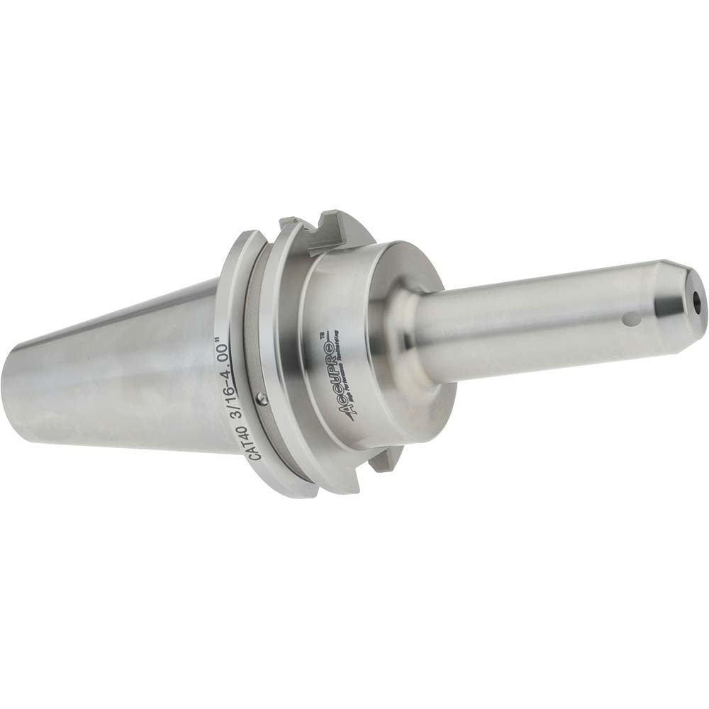 Accupro 775005 End Mill Holder CAT40 Taper, Taper Shank, 3/16" Hole Dia