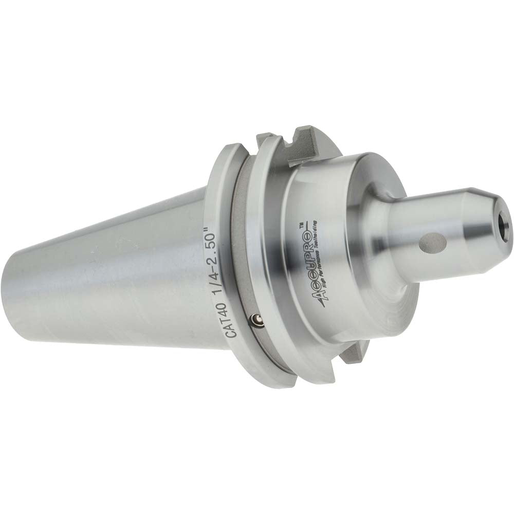 Accupro 775007 End Mill Holder CAT40 Taper, Taper Shank, 1/4" Hole Dia