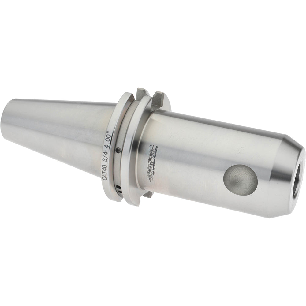 Accupro 775044 End Mill Holder CAT40 Taper, Taper Shank, 3/4" Hole Dia