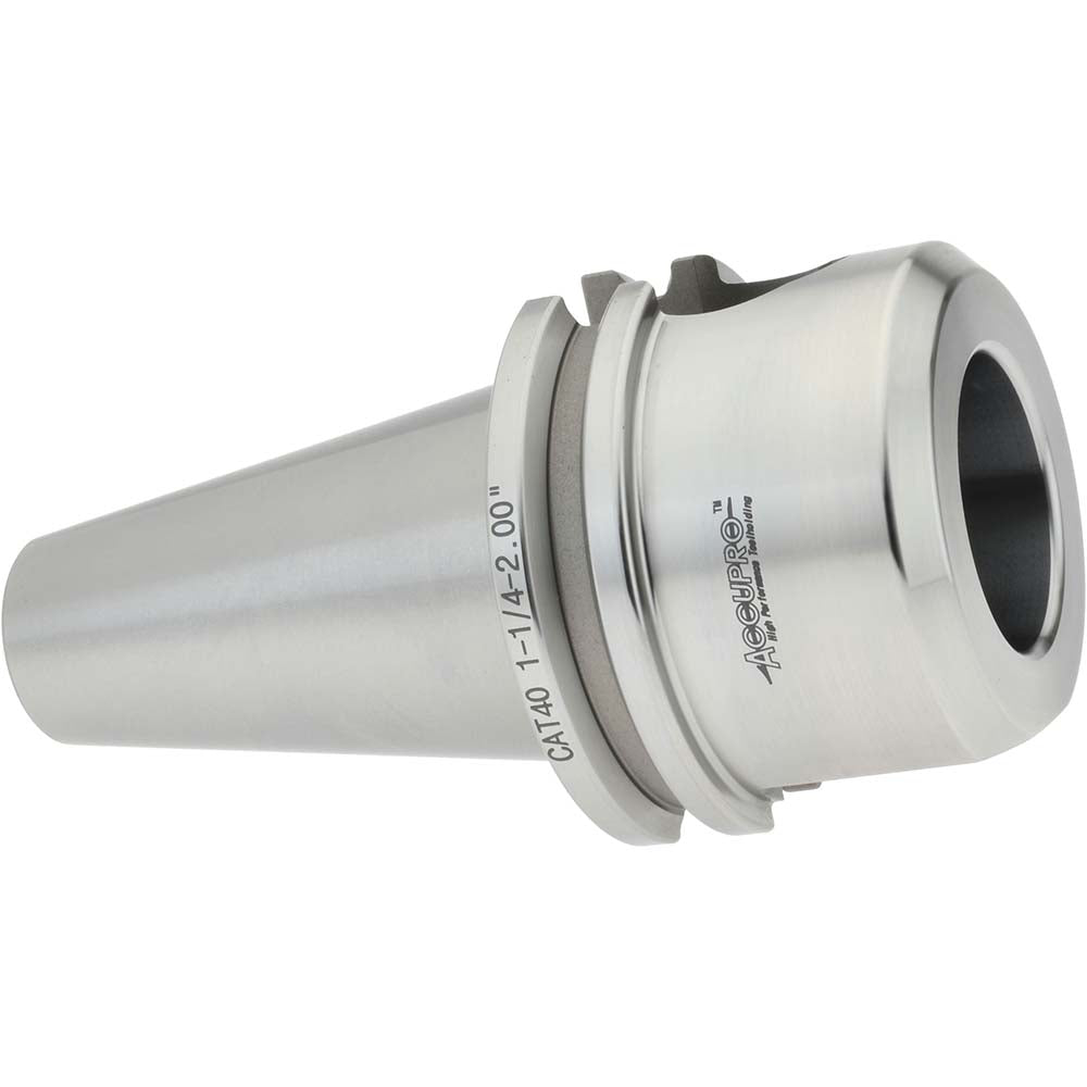 Accupro 775060 End Mill Holder CAT40 Taper, Taper Shank, 1-1/4" Hole Dia