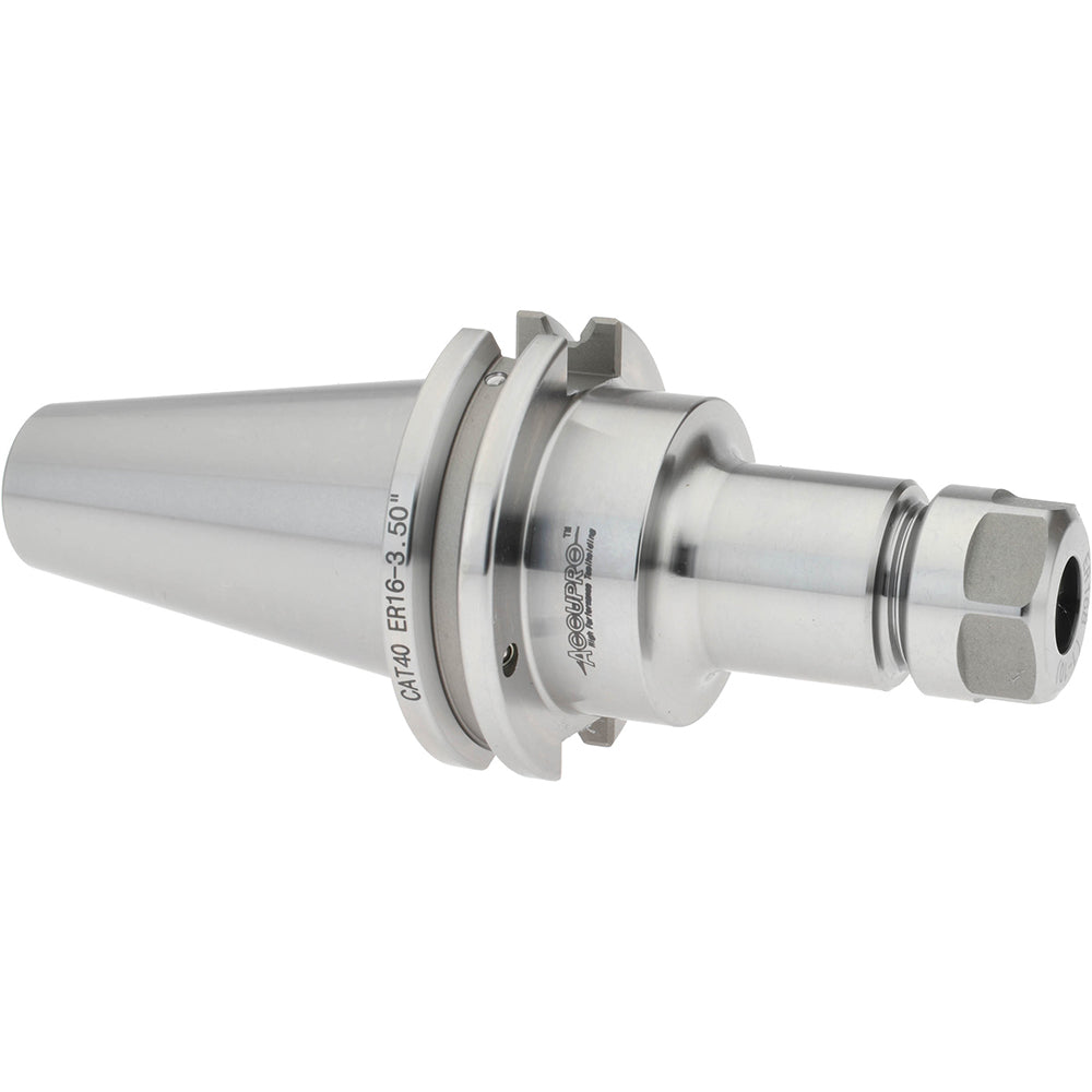 Accupro 775638 Collet Chuck 0.0200 to 0.4330" Capacity, ER16 Collet, Taper Shank