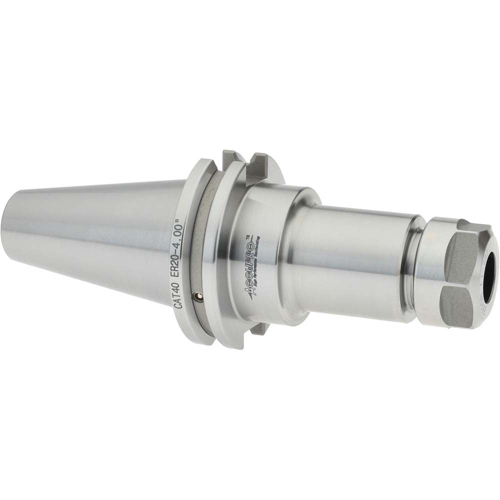 Accupro 775646 Collet Chuck 0.0390 to 0.5110" Capacity, ER20 Collet, Taper Shank