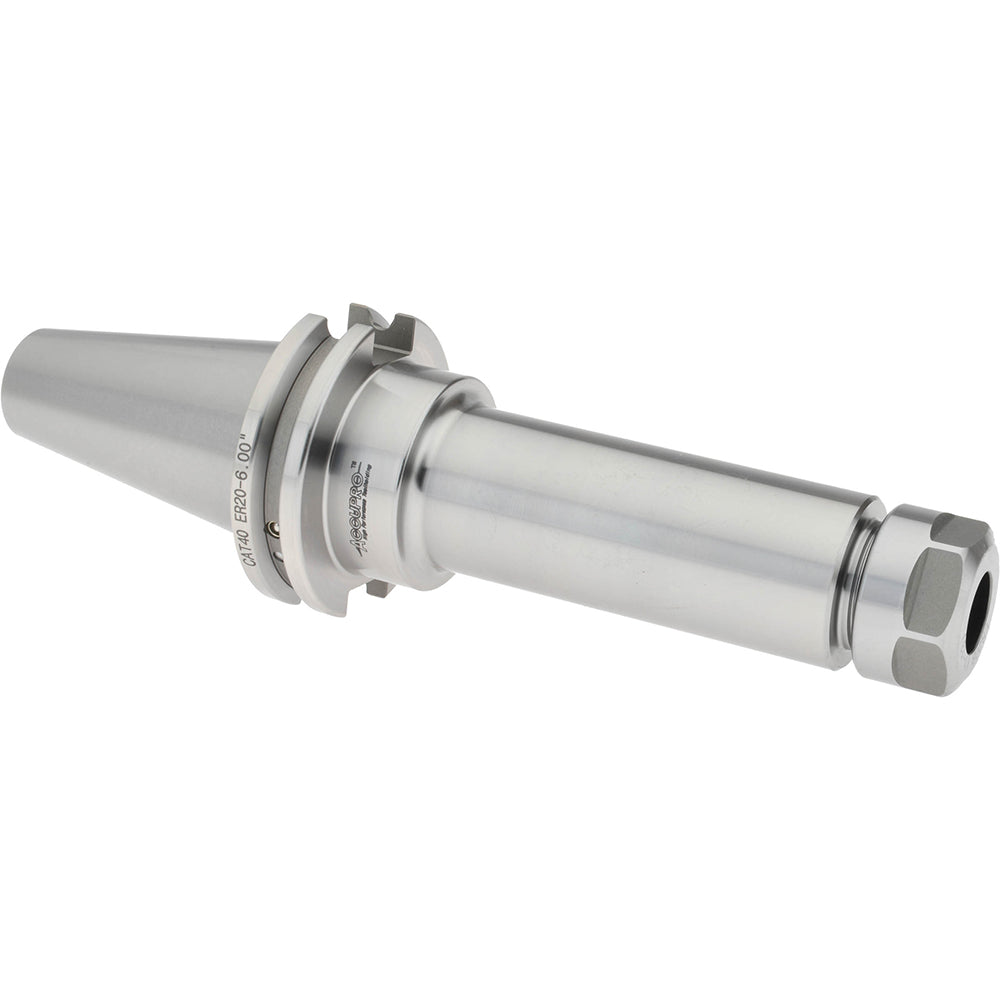 Accupro 775648 Collet Chuck 0.0390 to 0.5110" Capacity, ER20 Collet, Taper Shank