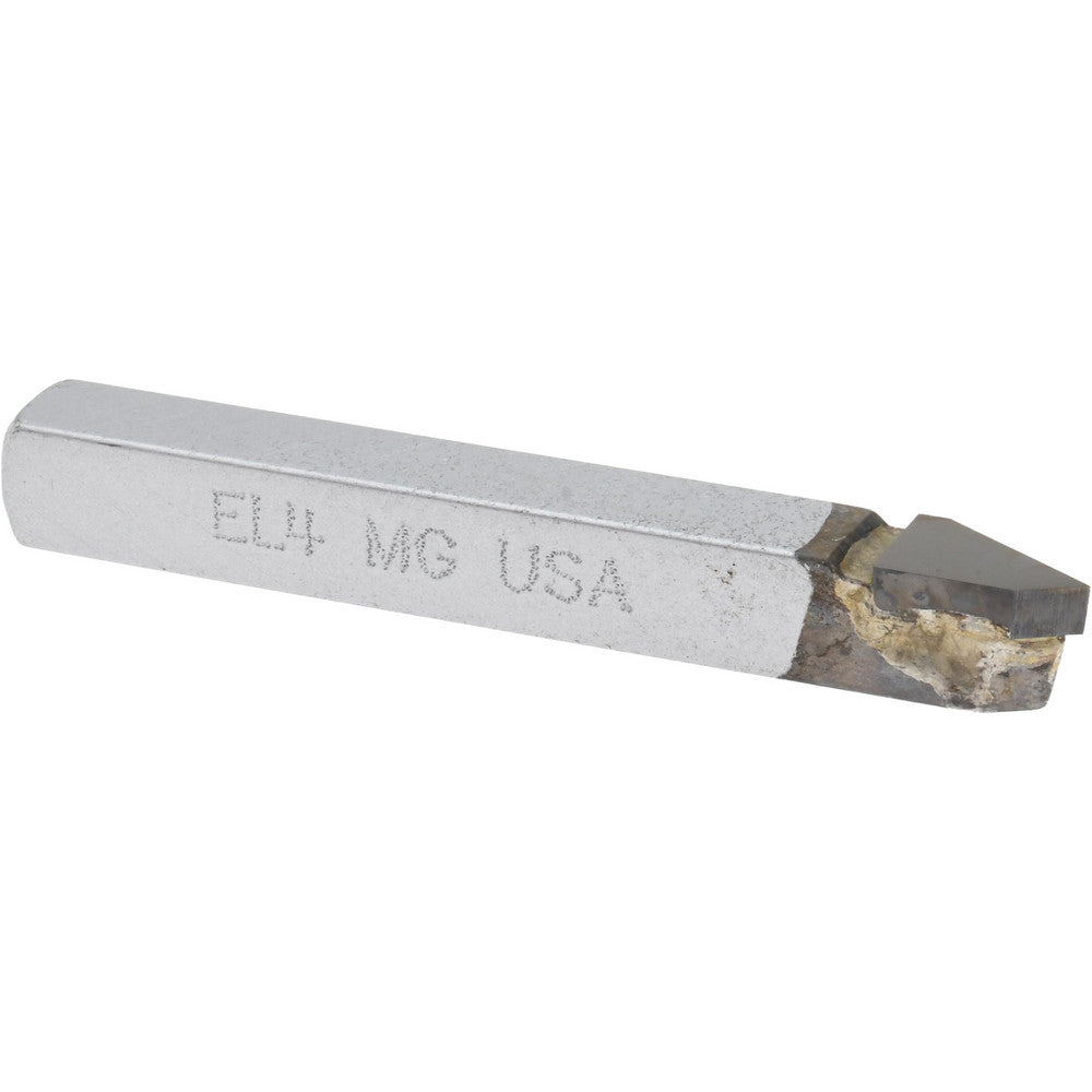 Accupro 40604-MG Single-Point Tool Bit EL-4, 1/4" Shank Height, 1/4" Shank Width, Micrograin Solid Carbide Tip, Left Hand