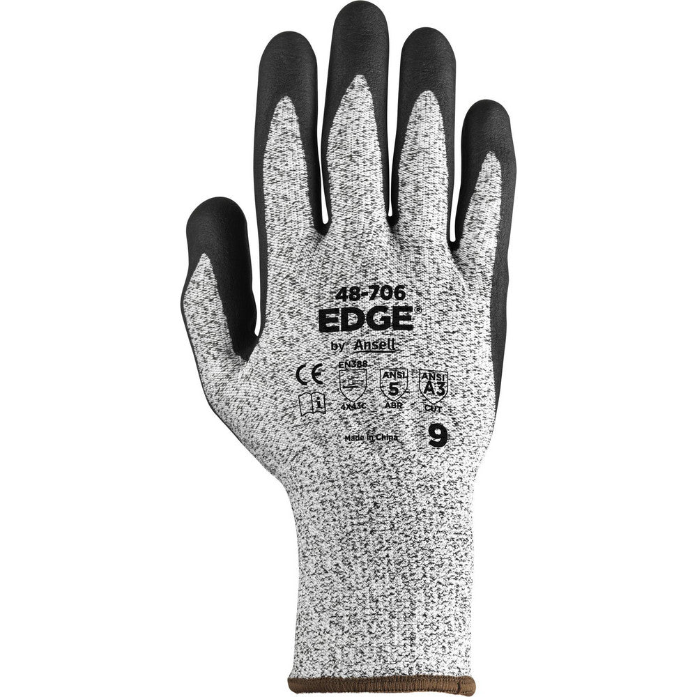 Ansell 48706090 Cut & Puncture Resistant Gloves Coating Material Nitrile Coating Coverage Palm & Fingertips Glove Type Abrasion Resistant Cut & Puncture-Resistant ANSI/ISEA Cut Resistance Level A3