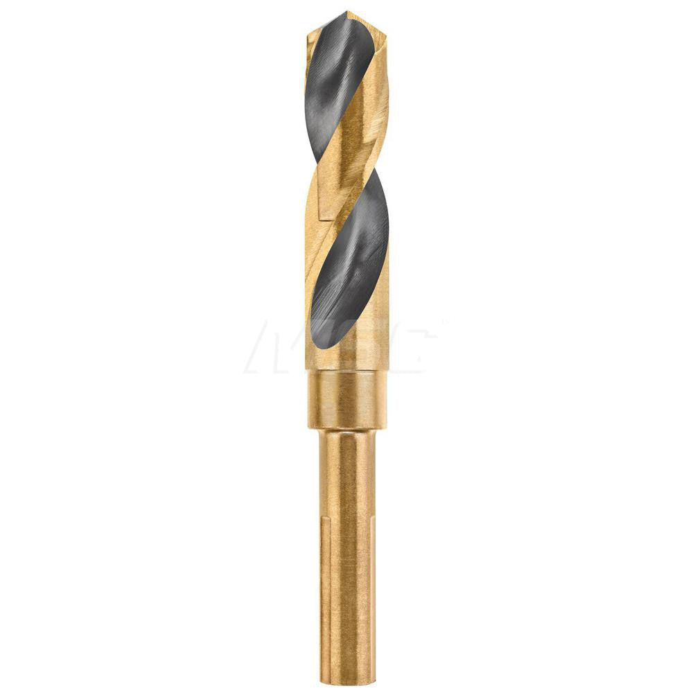 DeWALT DW1625 Reduced Shank Drill Bit 3/4'' Dia, 1/2'' Shank Dia, 118 °, High Speed Steel