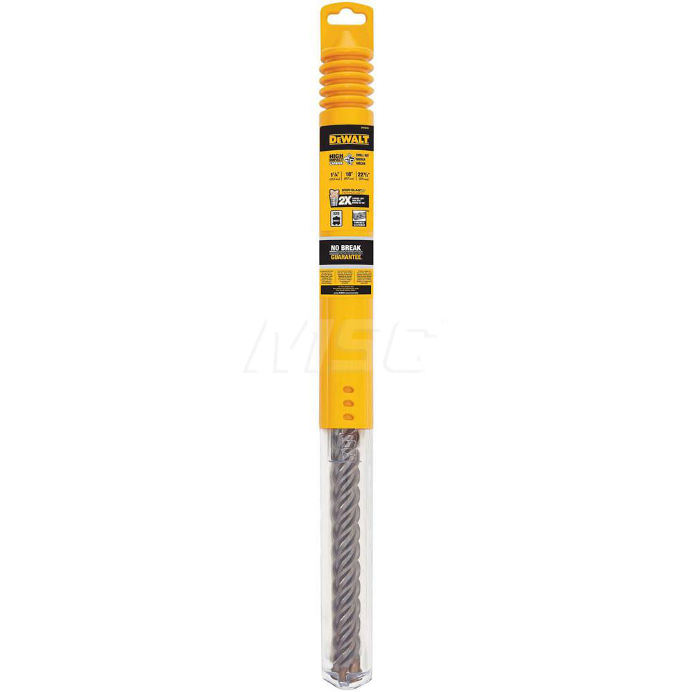 DeWALT DW5825 1-1/4" Diam, SDS-Max Shank, Carbide-Tipped Rotary & Hammer Drill Bit