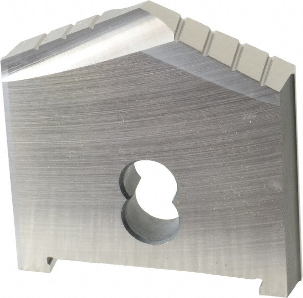 Allied Machine and Engineering 10244-0211 Spade Drill Insert 2-11/32" Dia, Seat Size D, Powdered Metal, 130 deg Point