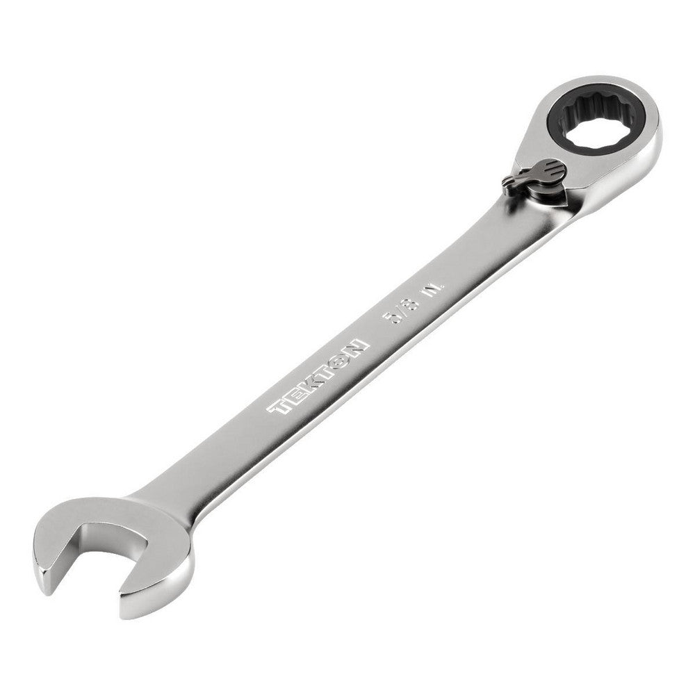 Tekton WRC23316 Combination Wrench 5/8" Head Size, 15 deg Offset