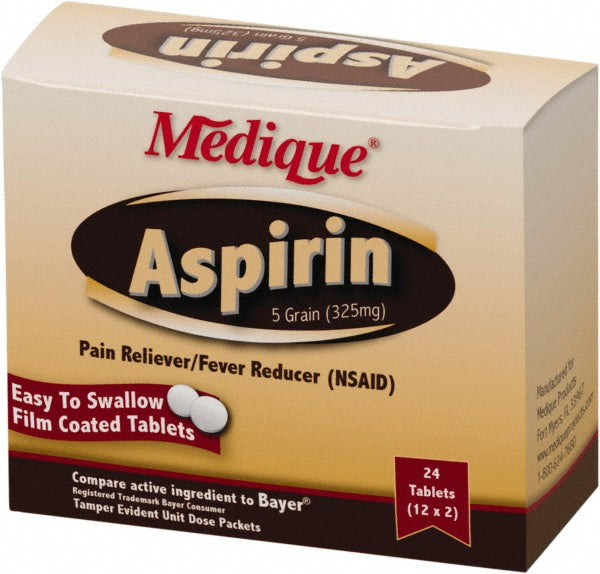 Medique 11664 Headache & Pain Relief Tablet (2) 12 Packs
