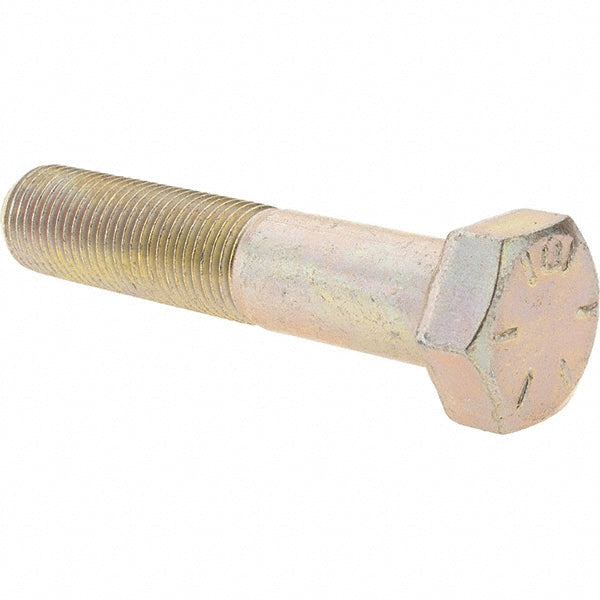 Value Collection 39410 Hex Head Cap Screw 1/2-20 x 2-1/2", Grade 8 Steel, Zinc Yellow Dichromate Finish