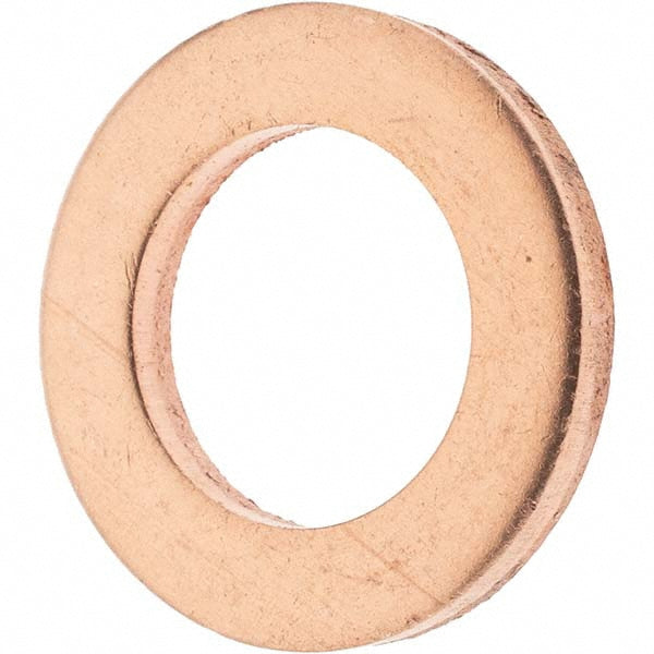 Value Collection -38893-1 7/16" Screw Standard Flat Washer Copper, Plain Finish