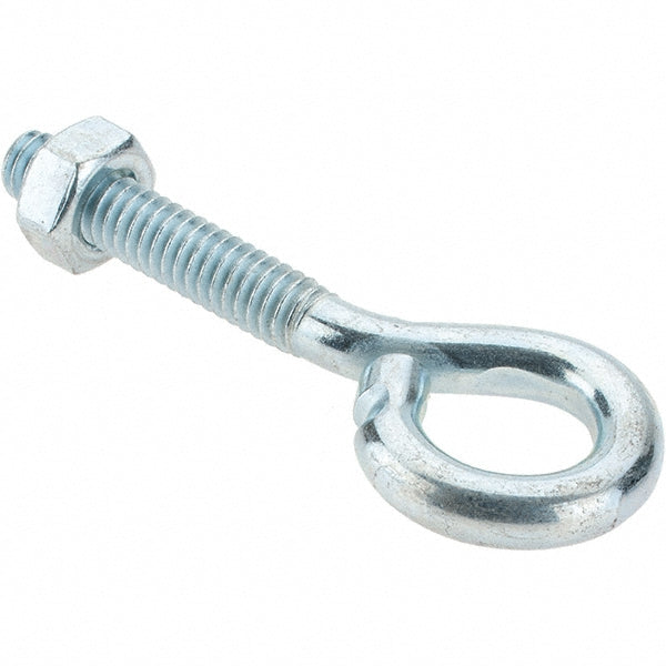 Value Collection 38631 1/4-20, Zinc-Plated Finish, Steel Wire Turned Eye Bolt