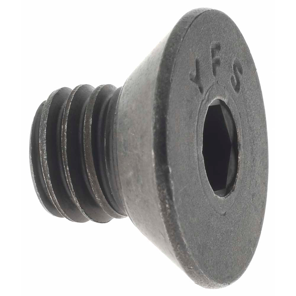 Value Collection 36831 Flat Socket Cap Screw 3/8-16 x 1/2", Alloy Steel, Black Oxide Finish