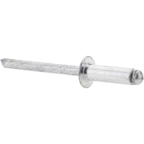 Value Collection 34121 Open End Blind Rivet Size 66, Dome Head, Aluminum Body, Aluminum Mandrel