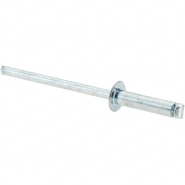 Value Collection 34118 Open End Blind Rivet Size 46, Dome Head, Steel Body, Steel Mandrel