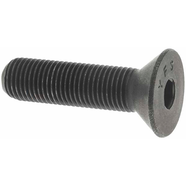 Value Collection 36876 Flat Socket Cap Screw 3/8-24 x 1-1/2", Alloy Steel, Black Oxide Finish