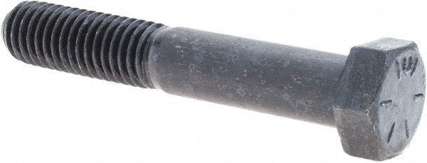 Value Collection 99112 Hex Head Cap Screw 1/2-13 x 3", Grade 8 Steel, Uncoated