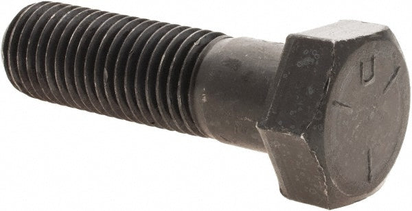 Value Collection 97219 Hex Head Cap Screw 1-8 x 3-1/2", Grade 5 Steel, Uncoated