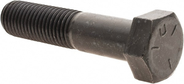 Value Collection 97201 Hex Head Cap Screw 7/8-9 x 4", Grade 5 Steel, Uncoated