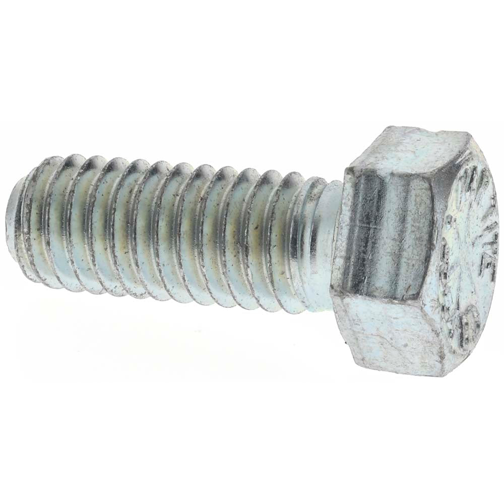 Value Collection MPKP44040 Hex Head Cap Screw 3/8-16 x 1", Grade 8 Steel, Zinc-Plated