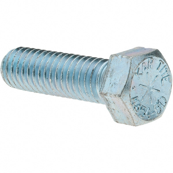 Value Collection MPKP44041 Hex Head Cap Screw 3/8-16 x 1-1/4", Grade 8 Steel, Zinc-Plated