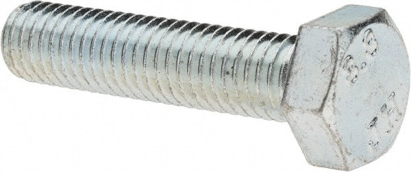Value Collection MP42060 Hex Head Cap Screw M8 x 1.25 x 35 mm, Grade 8.8 Steel, Zinc-Plated