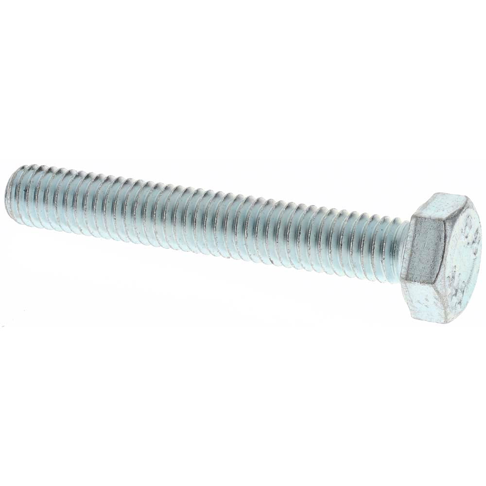 Value Collection MP42037 Hex Head Cap Screw M6 x 1.00 x 40 mm, Grade 8.8 Steel, Zinc-Plated