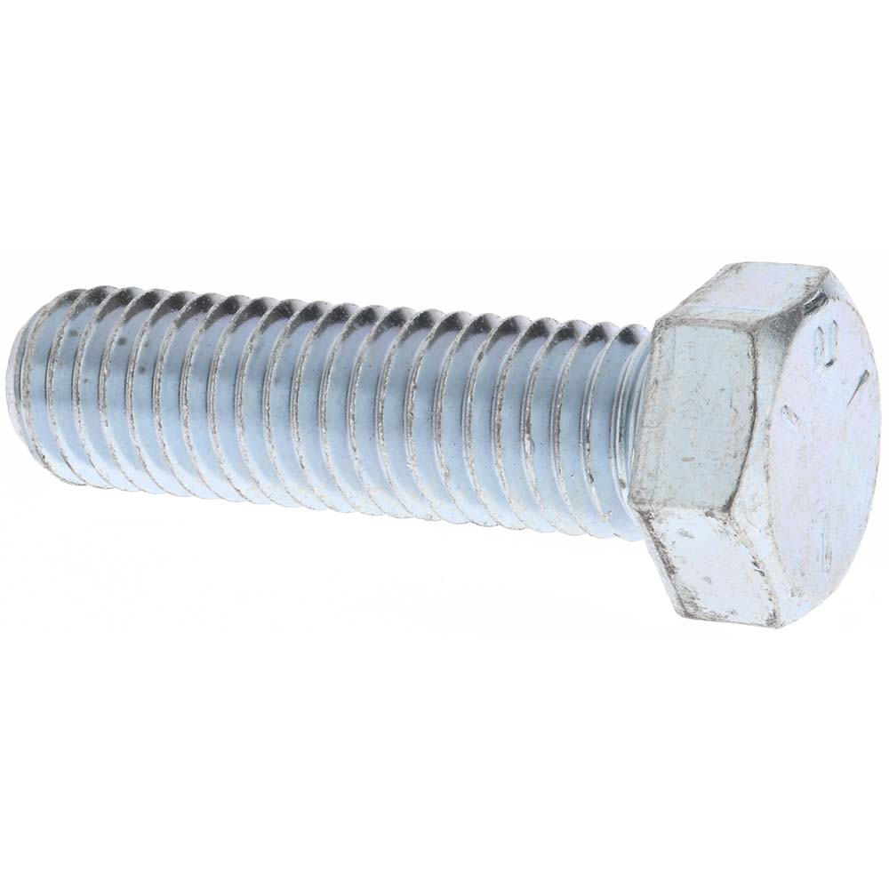 Value Collection MP30133 Hex Head Cap Screw 9/16-12 x 2", Grade 5 Steel, Zinc-Plated