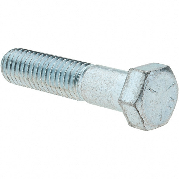 Value Collection MP30083 Hex Head Cap Screw 7/16-14 x 2", Grade 5 Steel, Zinc-Plated