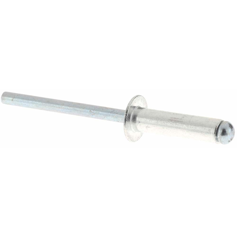 Value Collection KP66103 Open End Blind Rivet Size 68, Dome Head, Aluminum Body, Steel Mandrel