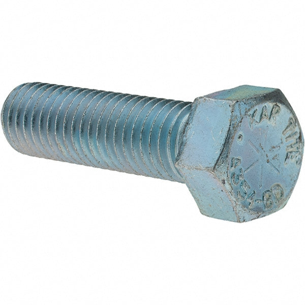 Value Collection KP44097 Hex Head Cap Screw 9/16-12 x 2", Grade 8 Steel, Zinc-Plated