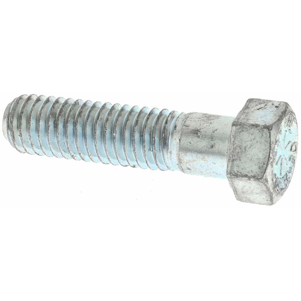 Value Collection KP44061 Hex Head Cap Screw 7/16-14 x 1-3/4", Grade 8 Steel, Zinc-Plated