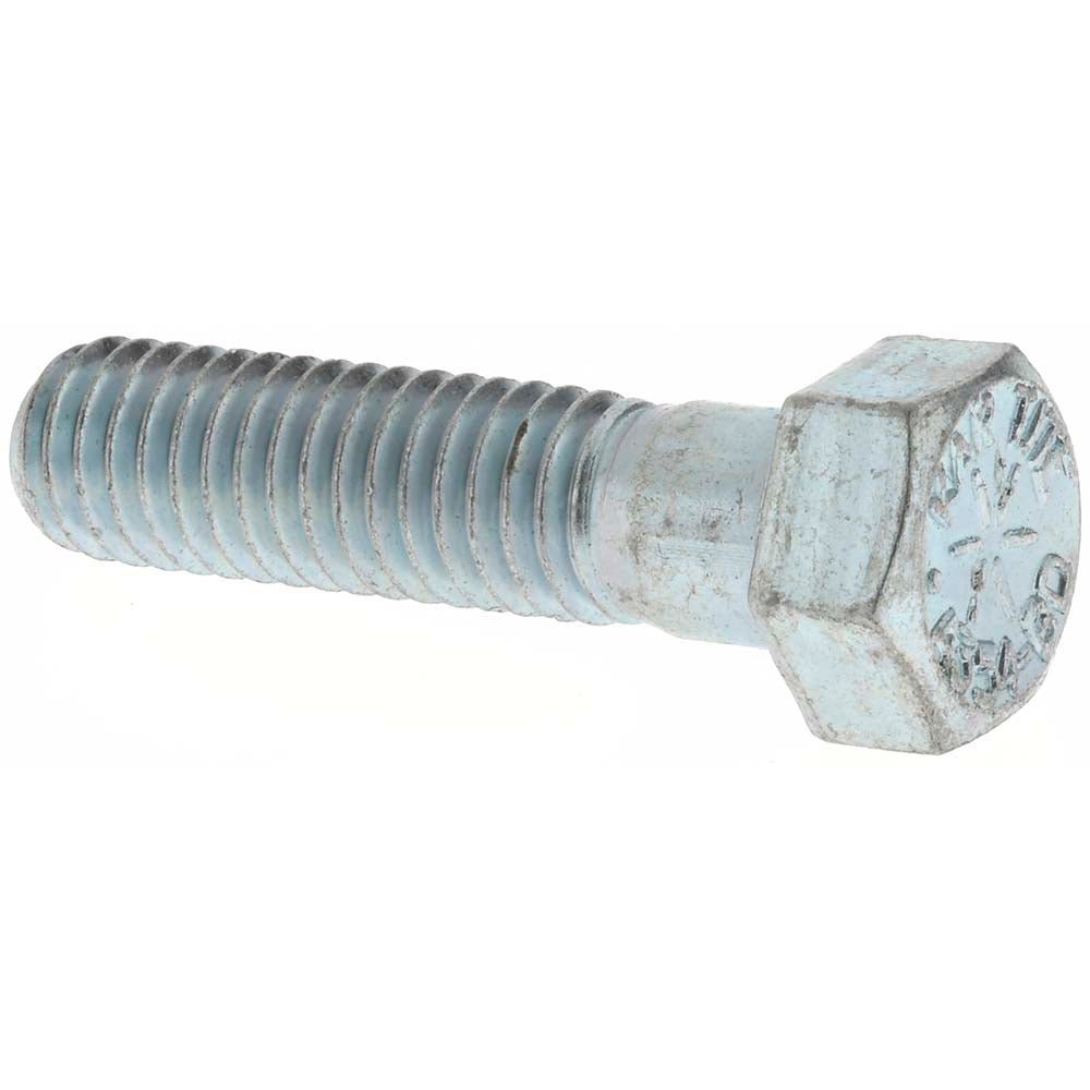 Value Collection KP44042 Hex Head Cap Screw 3/8-16 x 1-1/2", Grade 8 Steel, Zinc-Plated