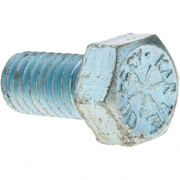 Value Collection KP44039 Hex Head Cap Screw 3/8-16 x 3/4", Grade 8 Steel, Zinc-Plated
