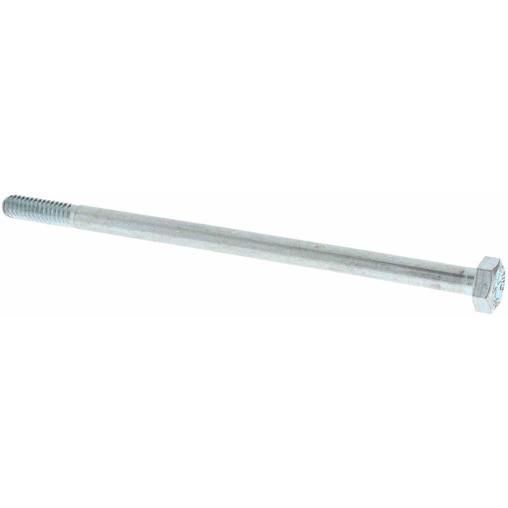 Value Collection KP44015 Hex Head Cap Screw 1/4-20 x 5", Grade 8 Steel, Zinc-Plated