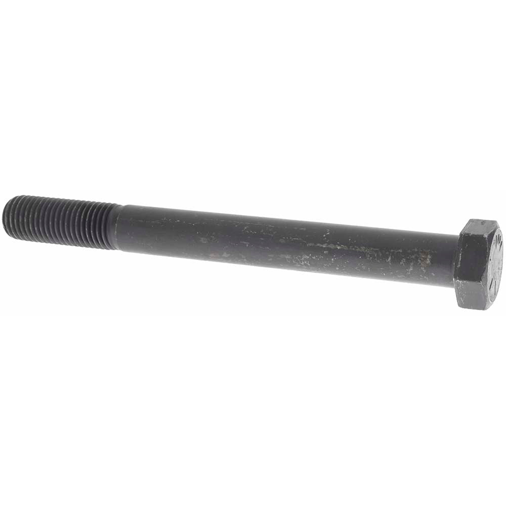 Value Collection 99232 Hex Head Cap Screw 1-8 x 10", Grade 8 Steel, Uncoated