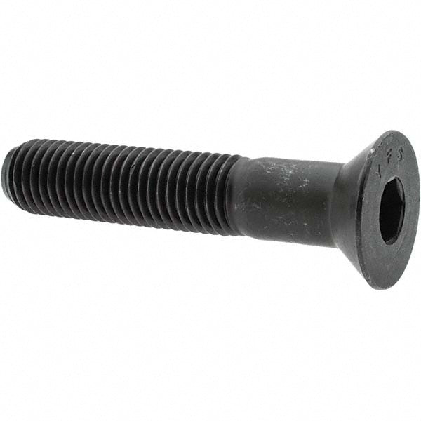 Value Collection -48409-5 Flat Socket Cap Screw 3/4-10 x 4", Alloy Steel, Black Oxide Finish