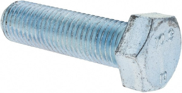 Value Collection 44636 Hex Head Cap Screw M20 x 2.50 x 70 mm, Grade 10.9 Steel, Zinc-Plated